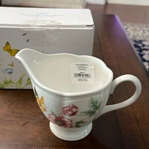 Lenox butterfly meadow brand new creamer.